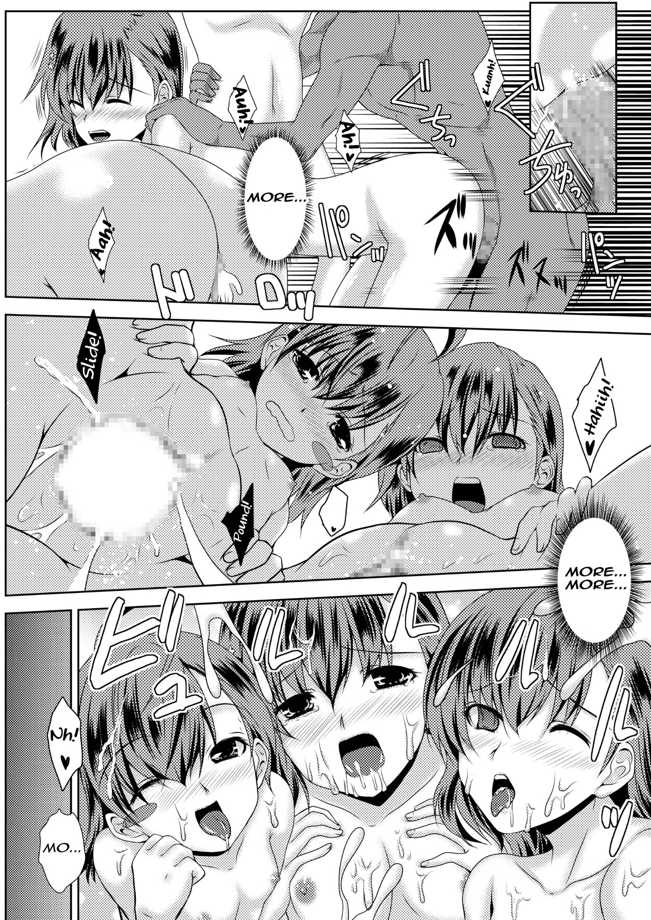 Hentai Manga Comic-Misaka x3 - To Your Honest Feelings-Read-31